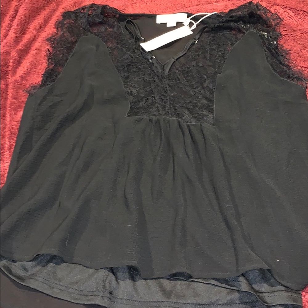 Black Lovestitch Blouse